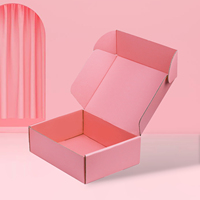 Ensemble de boîtes cadeaux pliantes en carton ondulé de luxe |   Vente en gros personnalisable |   Matériaux recyclés format A5, lamination brillante CMYK