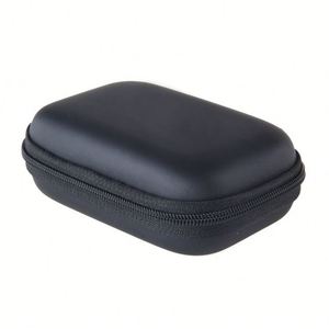 Étui rigide personnalisé en cuir EVA avec fermeture éclair pour écouteurs et oreillettes - Product Image 3