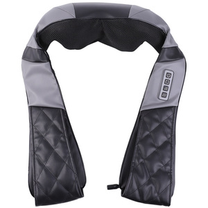 Neck Shoulder Massager USB Rechargeable Heating Massage Shawl PU Leather Timing Function - Product Image 2