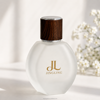 Flacon pulvérisateur de parfum en verre transparent carré de haute qualité, luxe, 30 ml, 50 ml, 100 ml, fond épais, avec boîte