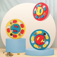 2025 tendance chargeur lent interactif augmenter chiot IQ chien distributeur de nourriture Anti-étouffement vaisselle lécher plaque Puzzle jouets