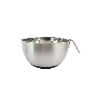 Ideal for Baking, Prepping, Cooking and Serving Food, Stainless Steel Non-Slip Mixing <b>Bowls</b> <b>With</b> Pour Spout, Handle and <b>Lid</b> - Product Image 5
