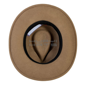 Chapeau de cowboy en pure <span class=keywords><strong>laine</strong></span> australienne de conception personnalisée Huayi Factory pour hommes - Product Image 6