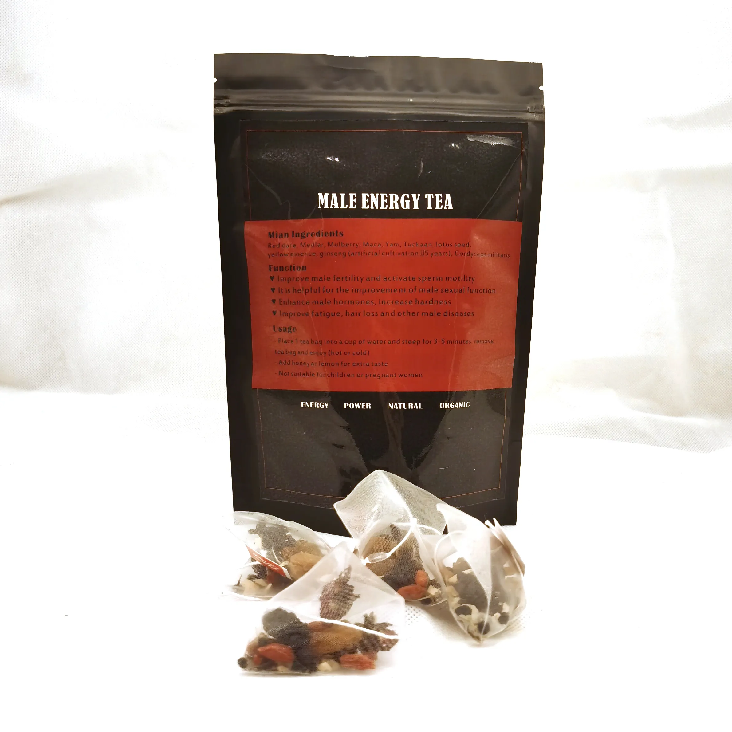 Hot Selling Herbal Male Fertitlity Healthy Tea For Man Chinese Traditional Male Fertility Tea Herbal