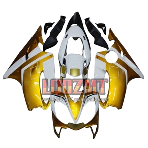 Corps d'injection pour HONDA <span class=keywords><strong>CBR</strong></span> 600F4 600CC <span class=keywords><strong>600</strong></span> F4 FS CC CBR600F4 <span class=keywords><strong>99</strong></span> 00 86LQ.91 CBR600 blanc doré F4 600FS 1999 2000 carénage OEM - Product Image 1