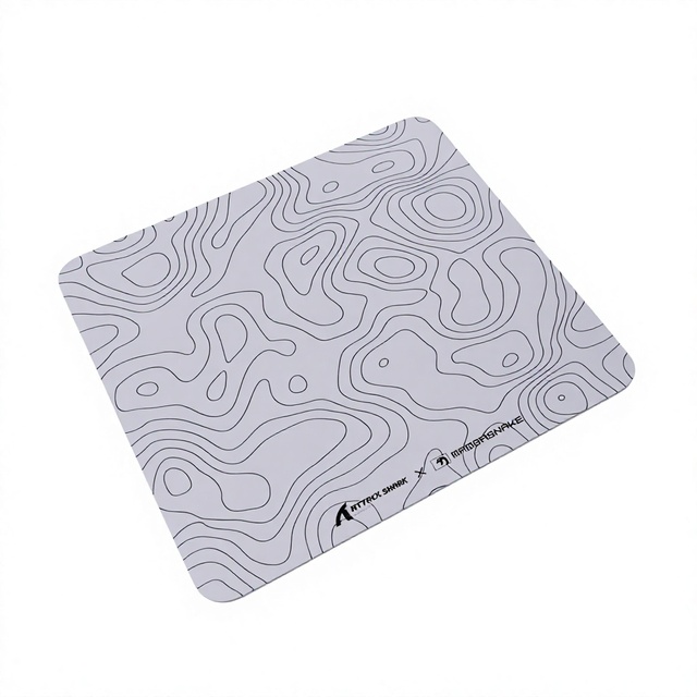 Attack Shark CM05 Tempered Glass Anti-Slip Gaming Mouse Pad-50x45x3CM E-Sports Waterproof