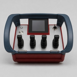 NM-040 Engineering Machinery Wireless Remote Controller Four Joysticks Transmitter IP67 24V - Product Image 1