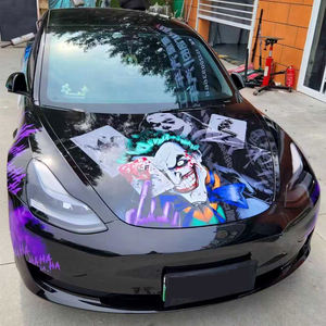 Vinilo Decorativo para Vehículos con Diseño Personalizado de Personajes de Anime y Dibujos Animados de NIKO Factory, con Canales de Aire, Impresión Completa para Carrocería - Product Image 2