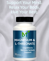 OEM Magnésium L-Thréonate 90 Capsules, Magnésium à Absorption Élevée, Compléments Cérébraux pour la Mémoire et la Concentration
