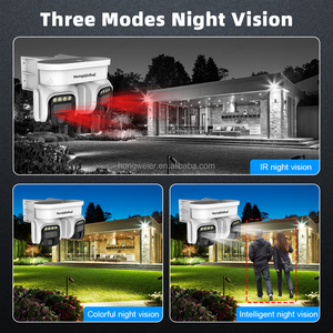 HongGlobal 8MP 4K Outdoor Smart Wireless <strong>PTZ</strong> 360 Degree Surveil <strong>Camera</strong> ICam365 Dual Lens WiFi <strong>Security</strong> CCTV Video <strong>Network</strong> <strong>Camera</strong> - Product Image 3