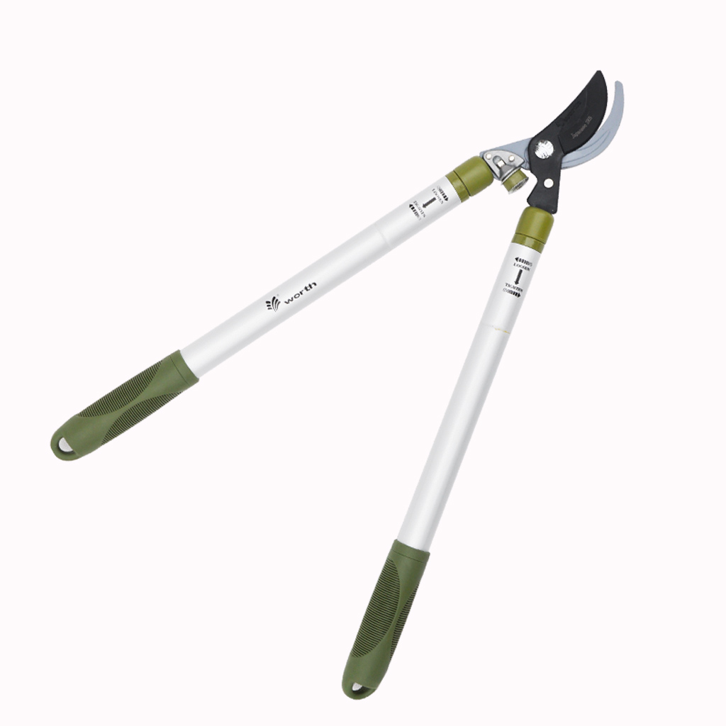 German Stock Long Reach Branch Cutting Pruners Garden Hand Tools Telescopic Bypass Lopper For Tree