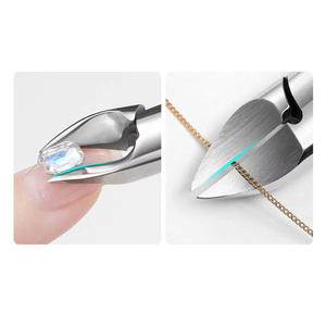 Tagliaunghie a punta affilata CN-332 WELLFLYER in acciaio inossidabile tagliaunghie a lama dritta <span class=keywords><strong>incarnita</strong></span> e tagliaunghie spessa - Product Image 3