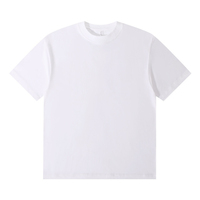 Camiseta Lisa de Alta Calidad, 230 g/m², 100 % Algodón Puro, Camiseta de Manga Corta para Hombre, Unisex, para Impresión DTF