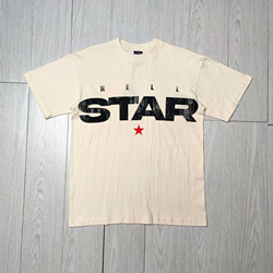 เสื้อยืดลำลองแขนสั้นผ้าฝ้ายแท้พิมพ์ลายเทรนดี้เฮลและสตาร์ NFC ซีรีส์ สำหรับผู้ชายและผู้หญิง ทรงหลวม ใส่สบายสำหรับฤดูร้อน ขายตรงจากโรงงาน - Product Image 5