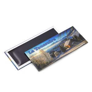 Newest Design Refrigerator Customized La Toussuire Sybelles Alps Images Souvenir Gift Tin <b>Fridge</b> Magnet - Product Image 1