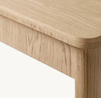 Meuble d'intérieur de luxe pour la maison, table console en bois massif pour le salon, table console Baron avec tiroir