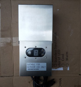 Biến Áp Ánh Sáng 12V 100W Bộ Đếm Thời Gian Di Động Hình Ảnh Ngoài Trời Điện Áp Thấp Biến Áp Ánh Sáng Cảnh Quan 300W 10 Biến Áp Điện Áp Thấp - Product Image 2