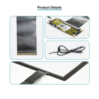 Panel Táctil PCAP de 10.4 Pulgadas en Stock, Interfaz USB/I2C/RS232, Sensor Multitáctil