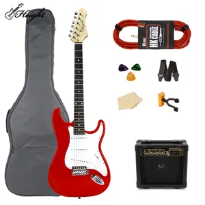 Guitar OEM ST Electric Guitar Solid Bass Wood Guitar Electric Single Coil*2 Guitarra Electrica Guitarras-Electricas