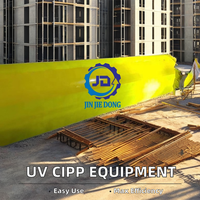 Machine de revêtement de pipeline UV CIPP avec boîte de vitesses et moteur |   Équipement de réhabilitation des égouts sans tranchées par durcissement UV