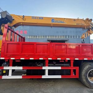 Shacman Delong 6X4 Flatbed Telescopic <b>Boom</b> Truck-Mounted Crane for Farm and Rural Hoisting Transport - Product Image 6