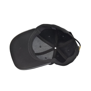 หมวกแก๊ปทรงพ่อ พรีเมียม แบบเรียบ ทรงแข็ง 6 แผง หมวกทรัคเกอร์ ปรับขนาดได้ หัวเข็มขัดโลหะ ปีกหมวกแบบแซนวิชสะท้อนแสง สำหรับทุกฤดู - Product Image 5