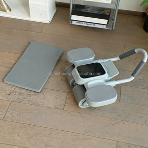 Accessoires de fitness pour la gym : Roue abdominale pivotante, équipement d'entraînement à domicile pour l'exercice quotidien et le renforcement du tronc, matériel de fitness pratique - Product Image 6