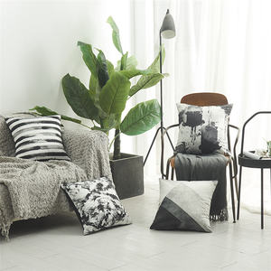 Housse <span class=keywords><strong>de</strong></span> coussin <span class=keywords><strong>de</strong></span> chaise, canapé, Tatami épais, impression à l'<span class=keywords><strong>encre</strong></span>, teinture, nouveau Design moderne, vente en gros, - Product Image 1