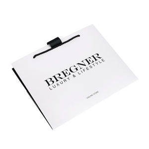 Vente en gros de sacs d'emballage en papier de luxe imprimés personnalisés pour les cadeaux d'achats de soins de la peau cosmétiques <span class=keywords><strong>bigl</strong></span> de haute qualité - Product Image 2