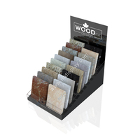 Free Design hochwertige benutzer definierte Größe Ausstellung Quarz Steinst änder Marmor Mosaike Rack Granit Tischplatte Keramik fliesen Display