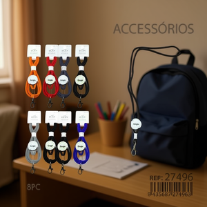 Cordino Personalizzato con Nome Ilan 45Cm Accessorio Sergio 8 Pezzi - Product Image 1