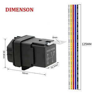 Relé Automotriz Resistente al Agua de 12V 40A, 14AWG SPDT de 5 Pines, Alto Rendimiento para Aplicaciones Automotrices - Product Image 2