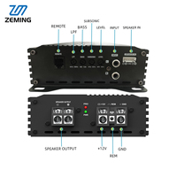 Caisson de basses d'amplificateur audio de voiture de catégorie de compétition monobloc de classe D avec qualité supérieure mono pour l'amélioration audio de voiture