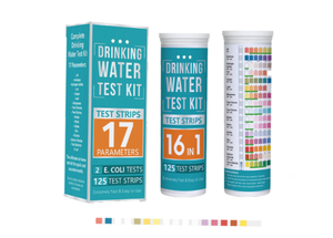 Jilintest 17-en-1 <span class=keywords><strong>Bandelettes</strong></span> de test pour l'<span class=keywords><strong>eau</strong></span> potable NO- Detection pH 6.2-8.4 Kit d'<span class=keywords><strong>analyse</strong></span> de la qualité de l'<span class=keywords><strong>eau</strong></span> Test de bactéries pour la sécurité de l'<span class=keywords><strong>eau</strong></span> du robinet - Product Image 5