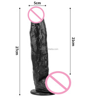 SacKnove Dildo Gigante XXL de 11 Pulgadas Para Hombres, Juguetes Sexuales de Goma Grandes, Lo Último en Dildos Artificiales Súper Extremos Semejantes a la Piel Para Mujeres
