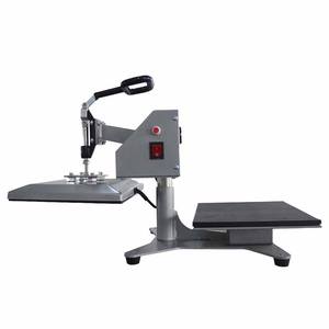 <span class=keywords><strong>Machine</strong></span> d'impression à tête secouante manuelle <span class=keywords><strong>Machine</strong></span> d'impression domestique à pressage à chaud à plaque plate haute pression pour le perçage à chaud des bagages - Product Image 1