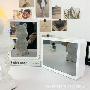 Custom <b>Mirror</b> Light Painting With Touch Switch For Birthday Gift Decorative Freestanding <b>Plastic</b> Frame - Product Image 3