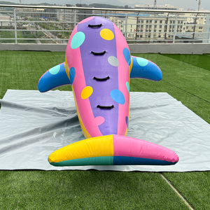 Flotador Inflable de Delfín para Piscina y Playa, Juguete Acuático Seguro para Niños y Adultos, Flotador Inflable de Delfín - Product Image 5