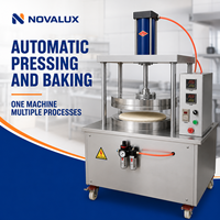 Machine à presser les pains plats NOVALUX à commande numérique, équipement automatique pour la fabrication de tortillas, chapatis et rotis