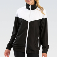 Vêtements de sport en polyester/spandex imprimés OEM pour adolescents, vestes de cheerleading et de gymnastique, ensembles d'échauffement pour équipes de danse pour garçons