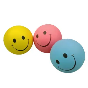Benutzer definierte Balle Anti-Stress-Bälle mit benutzer definiertem Logo zum Bedrucken von PU-Schaum-Spielzeug Stress Anti-Stress-Ball mit Logo