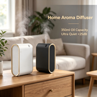 Diffuseur d'arômes électrique de luxe écologique, commande par application, fonctionne sur batterie, matériau PP commercial, élimine les odeurs