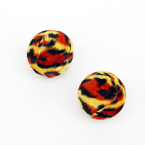 Palline Giocattolo Ecologiche in Plastica per Gatti, Motivo Leopardato, Palla Interattiva per Gatti - Product Image 6