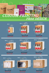 Emballage <span class=keywords><strong>de</strong></span> produits alimentaires <span class=keywords><strong>de</strong></span> fast-food extra large écologique et réutilisable <span class=keywords><strong>Sac</strong></span> <span class=keywords><strong>en</strong></span> papier kraft à emporter avec logo personnalisé et poignée torsadée pomme - Product Image 4