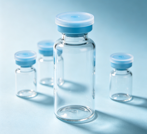 Vente en gros de flacons en verre transparent 3ml 5ml 10ml, bouchons à clapet bleus personnalisés, impression de logo possible, expédition rapide et faible quantité minimale de commande - Product Image 4