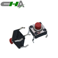 Interrupteurs tactiles étanches CHA SPST NO 0,02A 15V / 50mA 0,05A 12V