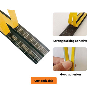 Tùy Chỉnh Chiều Dài <span class=keywords><strong>EPDM</strong></span> Bọt Thời Tiết Chịu Mài Mòn Và Cách Âm Cửa Và Cửa Sổ Niêm Phong Dải Thân Thiện Với Môi Sản Phẩm Cao Su - Product Image 6