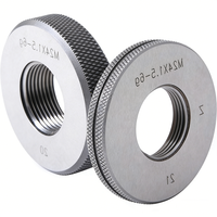 Certificat d'étalonnage – Jauge filetée Go/No-Go en acier GCr15, précision 0,01 mm, marque RNH, classe H6, garantie 1 an
