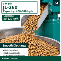 Machine à granulés d'aliments pour animaux à petite échelle Jianglai JL-260 pour élevages de volailles au Nigeria, Afrique