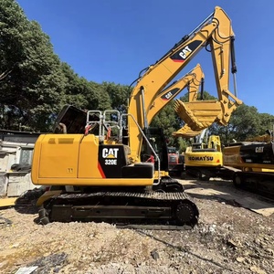 รถขุดตีนตะขาบ CAT320E ยี่ห้อแคตเตอร์พิลลาร์ ผลิตในญี่ปุ่น ขนาด 20 ตัน สภาพใหม่เกือบเหมือนใหม่ บุ้งกี๋ขนาด 1.0 เมตร กำลัง 112 กิโลวัตต์ ใช้งานมาแล้ว 0-2000 ชั่วโมง น้ำหนักเครื่อง 21100 กิโลกรัม - Product Image 1